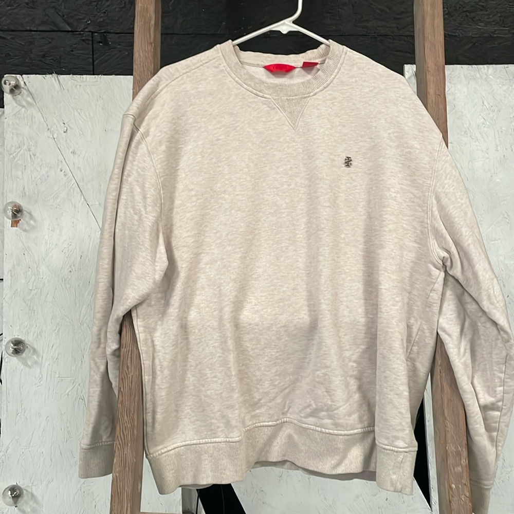 Cream colored IZOD Sweatshirt